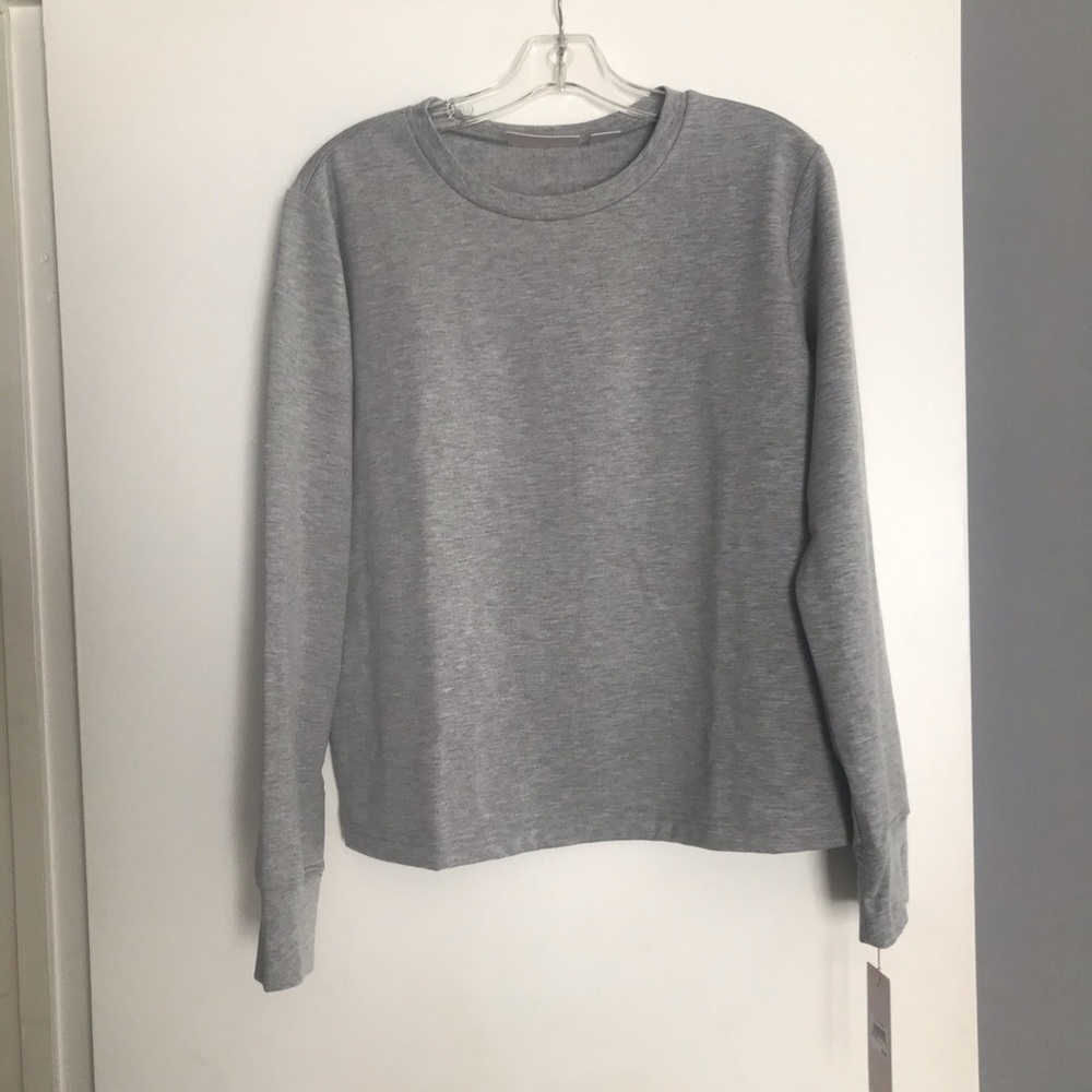 Soft basic grey long sleeve